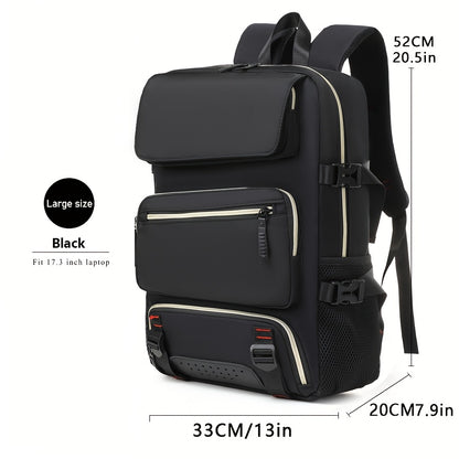 Large capacity Men's multi-functional laptop backpack with shoe compartment, very suitable for hiking, business and outdoor activities, it is an excellent gift for Christmas, Valentine's Day and Thanksgiving, Best for Christm