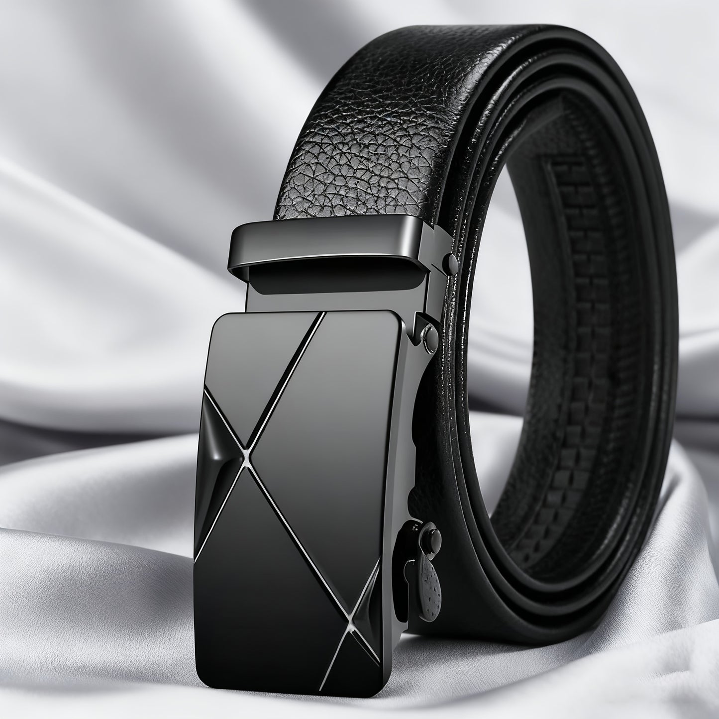 3pcs Men's Luxury Accessory Bundle: Wallet, Belt & Watch Matching Set - Elegant Complete Outfit for Daily Wear, Special Occasions & Gift (Wallet, Belt, Watch) - No - Stylish & Convenient for Modern Men