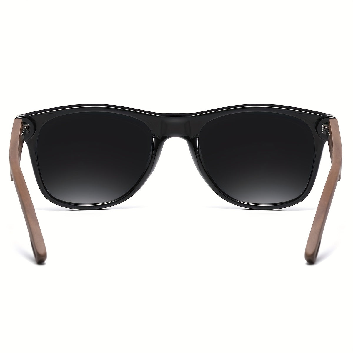 Men's Casual Polarized Black Walnut Sunglasses with UV Protection