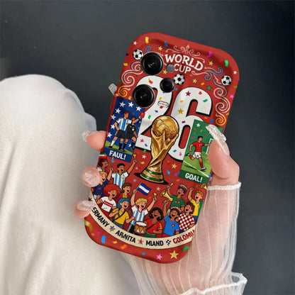 2026 FIFA World Cup TPU Phone Case for Redmi & Xiaomi Models