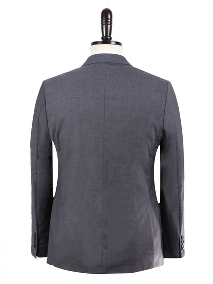 Men's Solid Color Work Suit Set with Vest and Pants