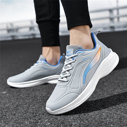 Men's Low-Top Lightweight Running Shoes with Cushioned Sole