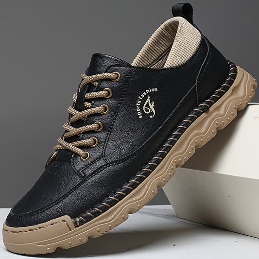Men's Casual Sneakers Low-Top Loafers for All-Season Wear - ayq