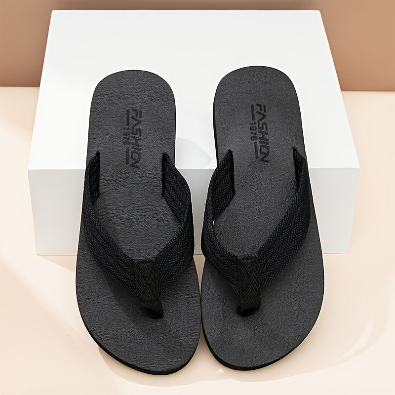 Men's Summer Beach Slippers with Durable EVA Sole