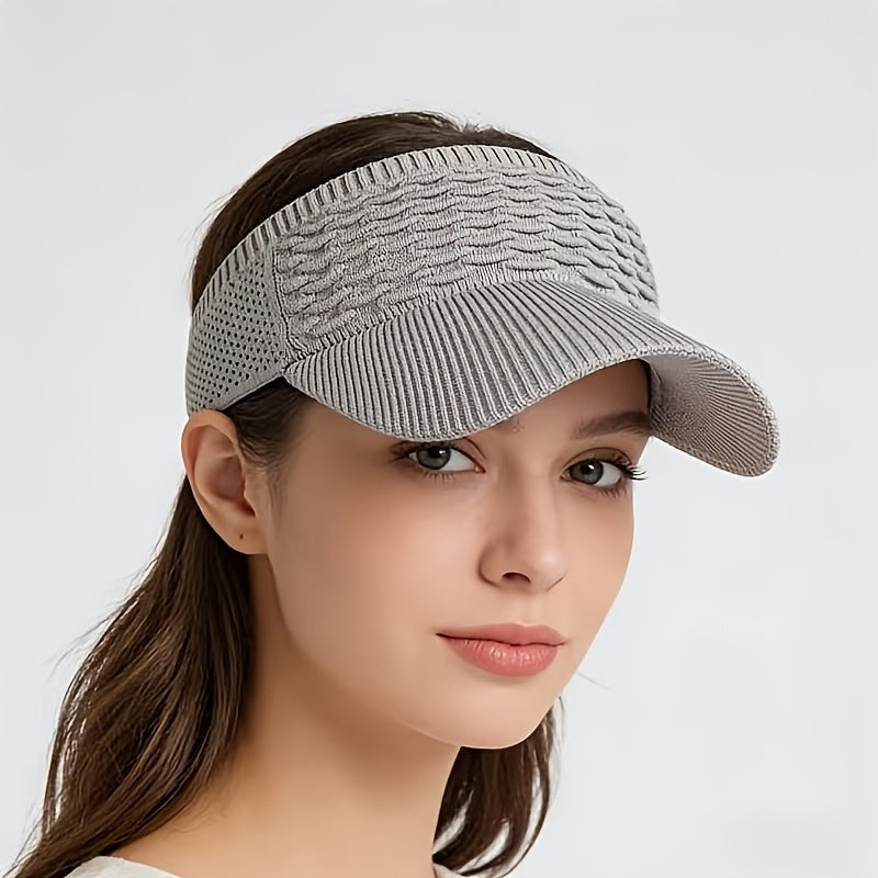 Unisex Breathable Polyester Sun Hat with Toggle Closure for Outdoor Sp
