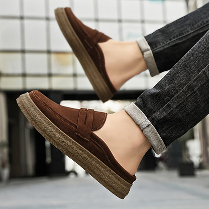 Men's Spring Outdoor Slip-On Thick-Soled Casual Slippers