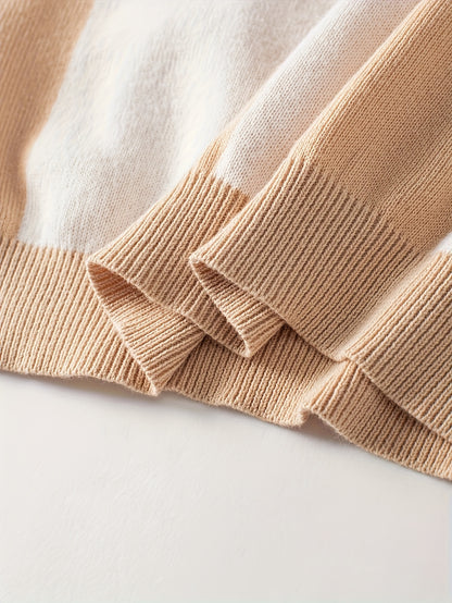 New Cross-Border Autumn And Winter Men'S Stylish Jacquard Sweater, Casual Pullover