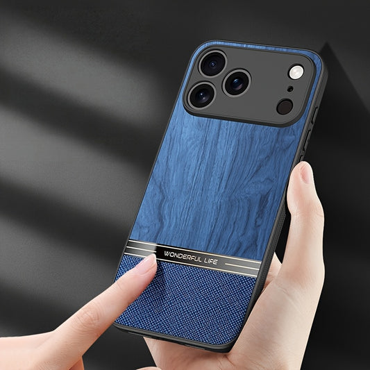 Shockproof Retro Style PC Phone Case for iPhone 18 Pro/Pro Max - ayq