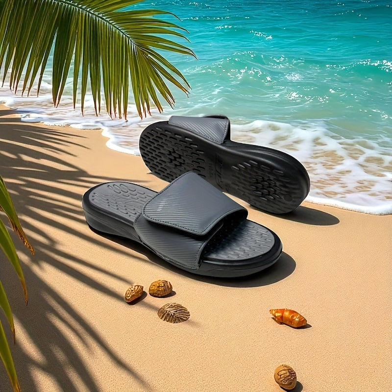 Men's Lightweight EVA Athletic Slippers with Massage Sole