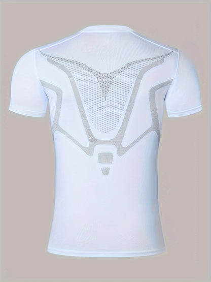 Men's Thin Quick-Dry Fitness Clothing for Night and Morning Basketball Sports Training - ayq