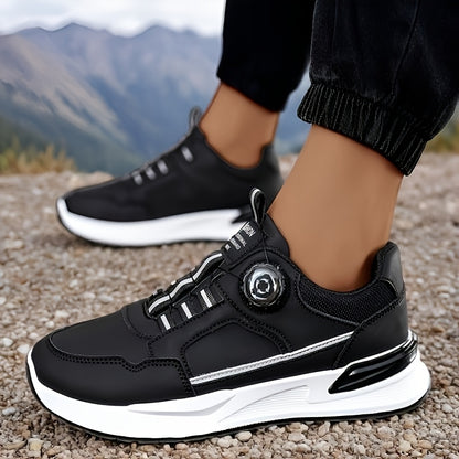 Men'S Large Size sneakers | Versatile Low-Top Running and Cross-Training Shoes, Casual and Preppy Style, Faux Upper, PVC Sole, All-Season Comfort - ayq