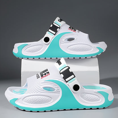 Men's Summer EVA Slides, Lightweight Breathable Casual Sandals