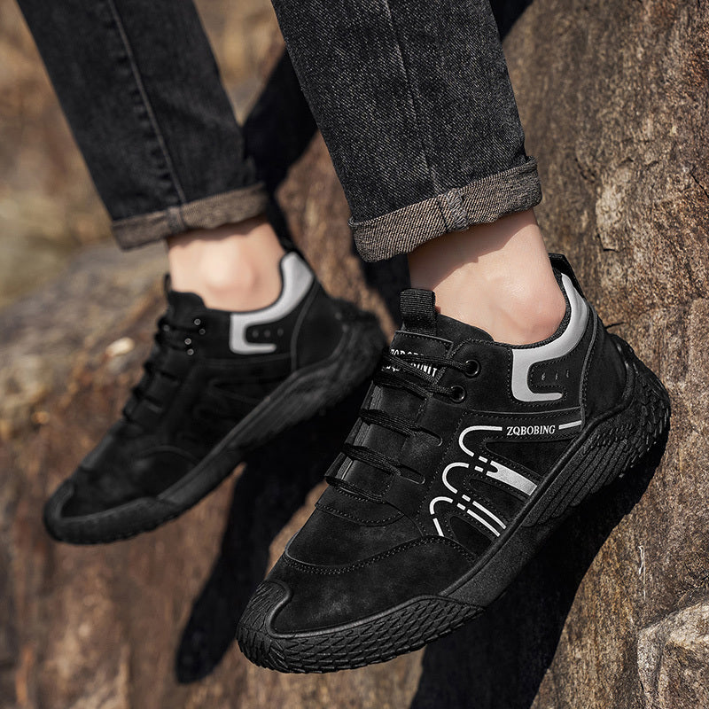 Men's All-Season Outdoor Sports Shoes - Lightweight Ankle Sneakers