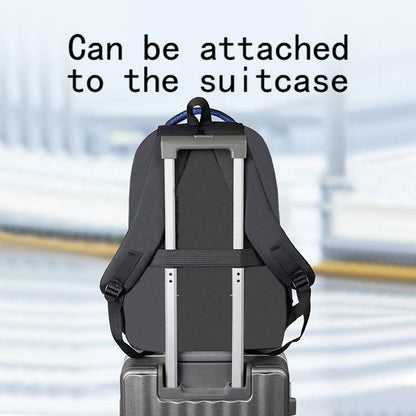 Leisure Backpack - Spring/Summer Universal, Autumn/Winter Simple Backpack, Thoughtful Gift Recommendation, Comfortable Carrying, Lightweight and Effortless, Suitable for Commuting and Various Life Scenarios [Zipper Direction