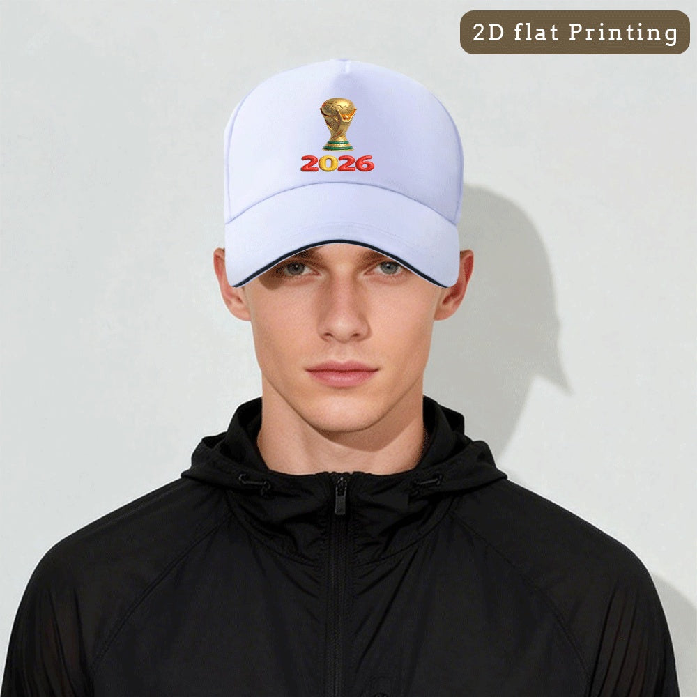 Adjustable FIFA 2026 World Cup Baseball Cap - Lightweight Polyester
