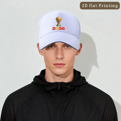 Adjustable FIFA 2026 World Cup Baseball Cap - Lightweight Polyester