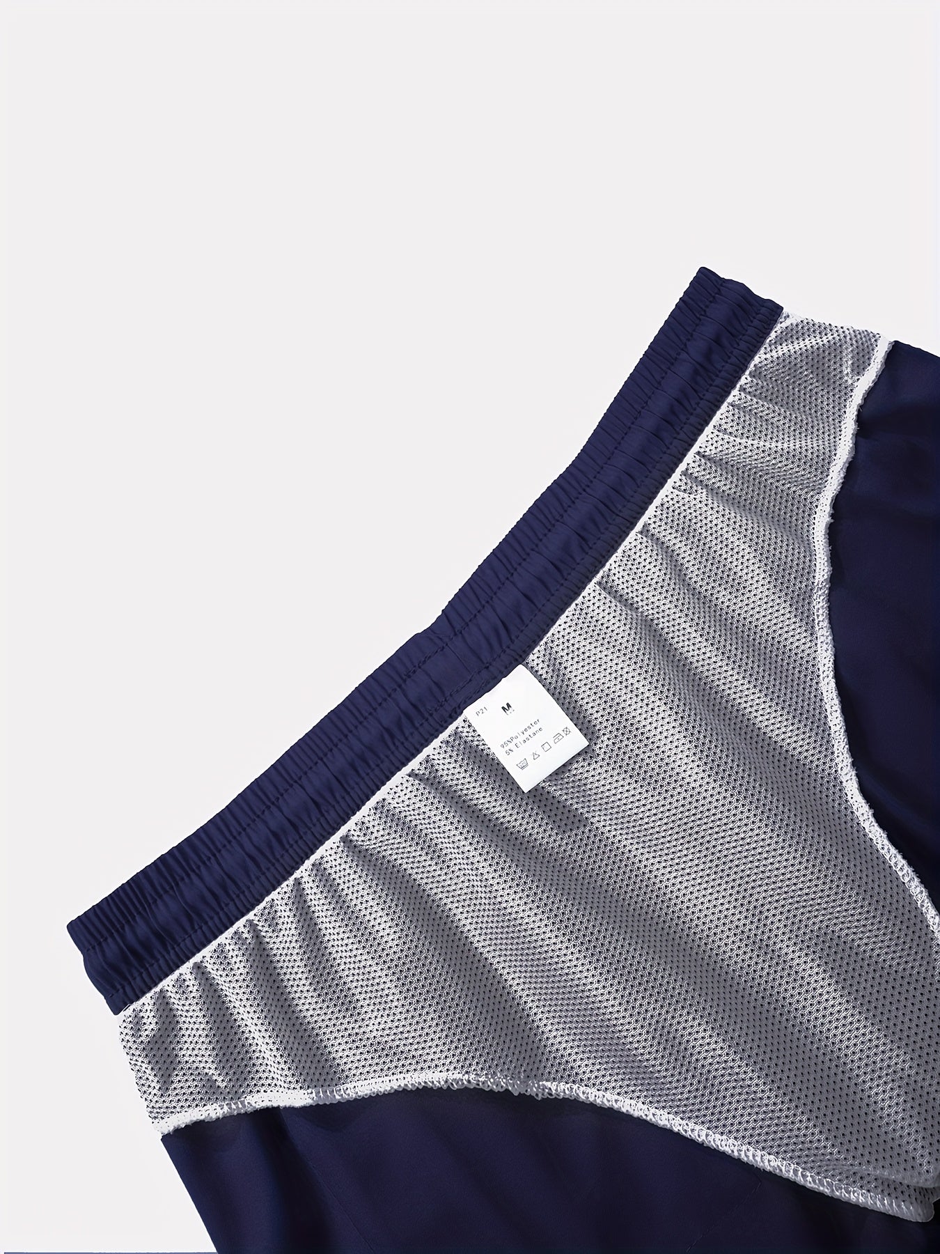 Men's Quick-Dry Flamingo Print Lightweight Beach Shorts