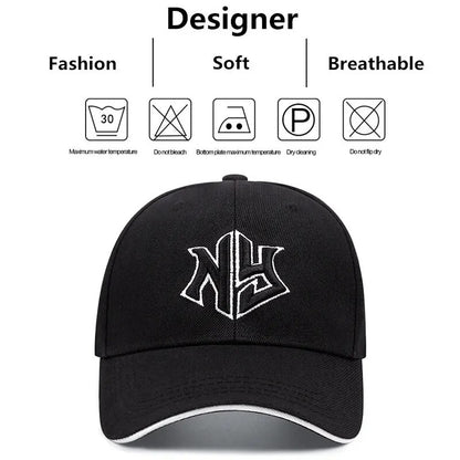 1/2pcs, Fashion Letters Embroidery Hip Hop Trucker Hats Women Men Baseball Caps Female Male Sport Visors Snapback Cap Unisex Sun Hat
