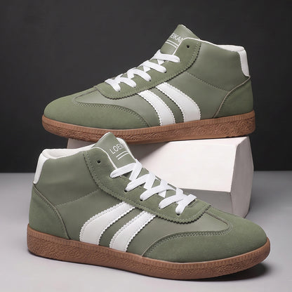 Men's Vintage Style Casual Lace-Up Shoes for All Seasons