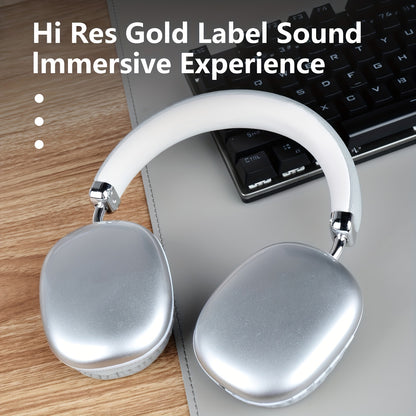Wireless Over-Ear Headphones with Mic and Type-C Charging