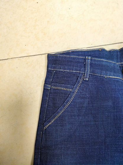 High-quality Men's Denim Trousers, Business Style, Elastic Men's Pants, New Autumn/winter Fashion Trend