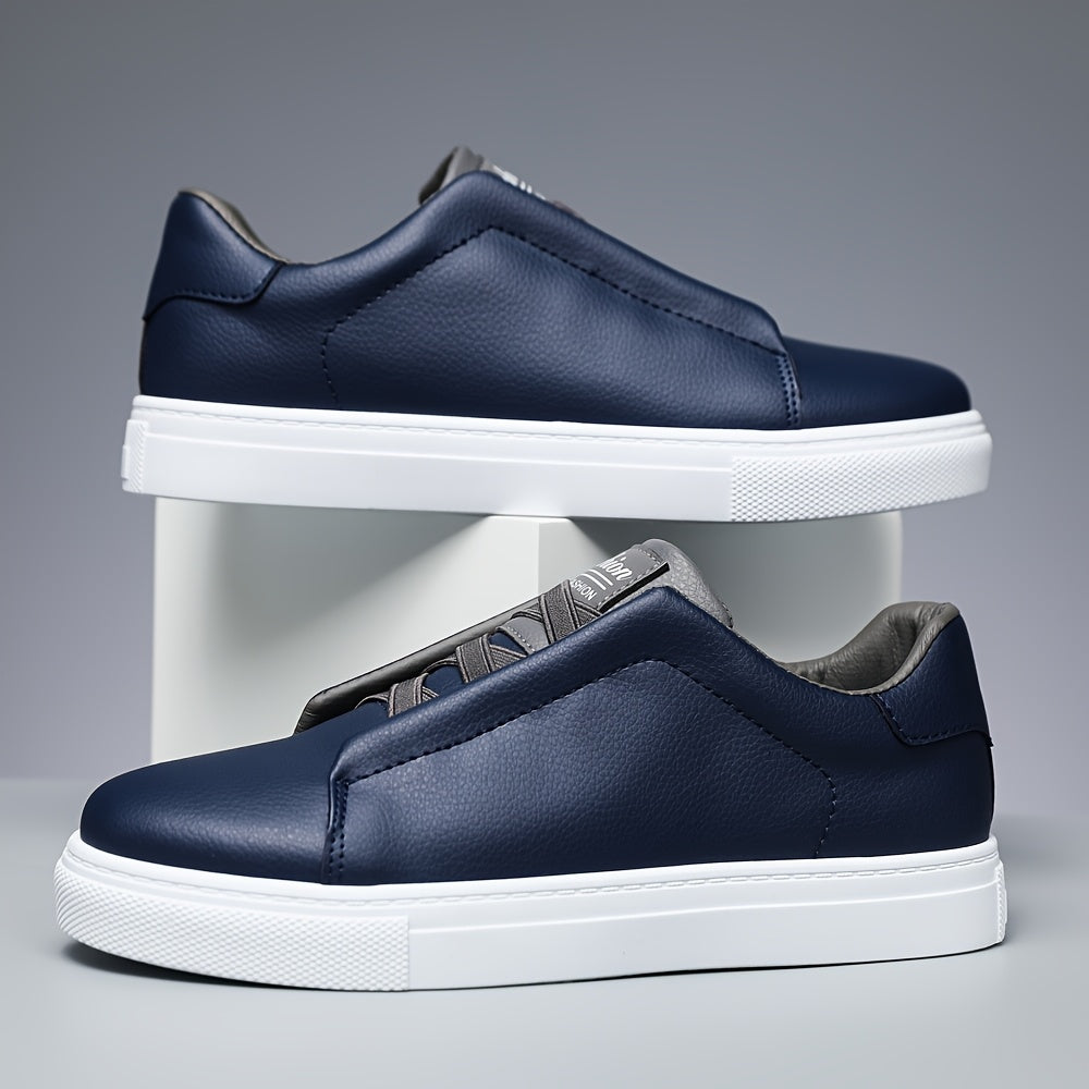 Men's Fashion Sneakers - Comfortable, Durable & Non-Slip with Thick Platform Sole for Casual Wear - ayq