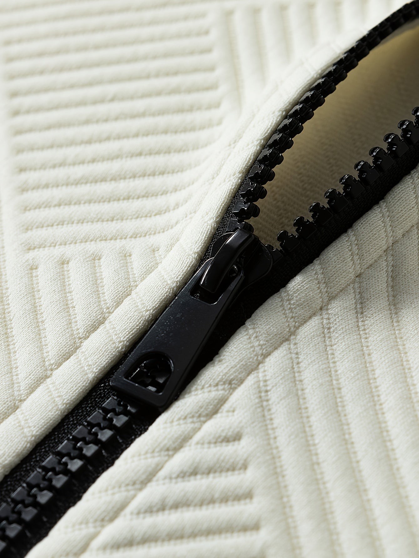 Men's Spring & Fall Jacquard Embroidered Striped Tracksuit Set - 2pcs Zip-Up Hoodie & Pants for Daily Wear, Sports & Outdoor Trips