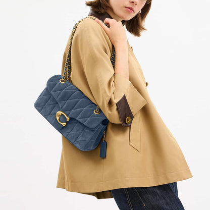 Coach Women's Quilted Tabby Leather Shoulder Bag