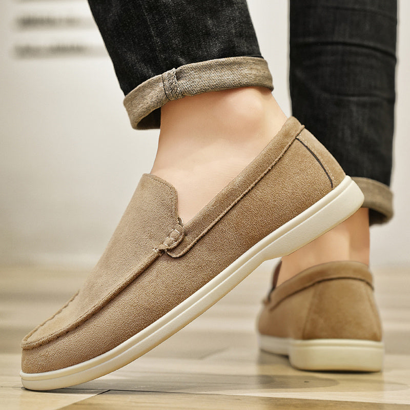 Men's Casual Slip-On Loafers Vintage Style All-Season
