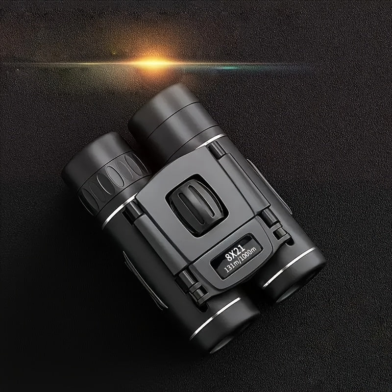 [Powerful HD Binoculars] HD Long Range Binoculars - Powerful Zoom Portable Folding for Outdoor Tourism and Camping