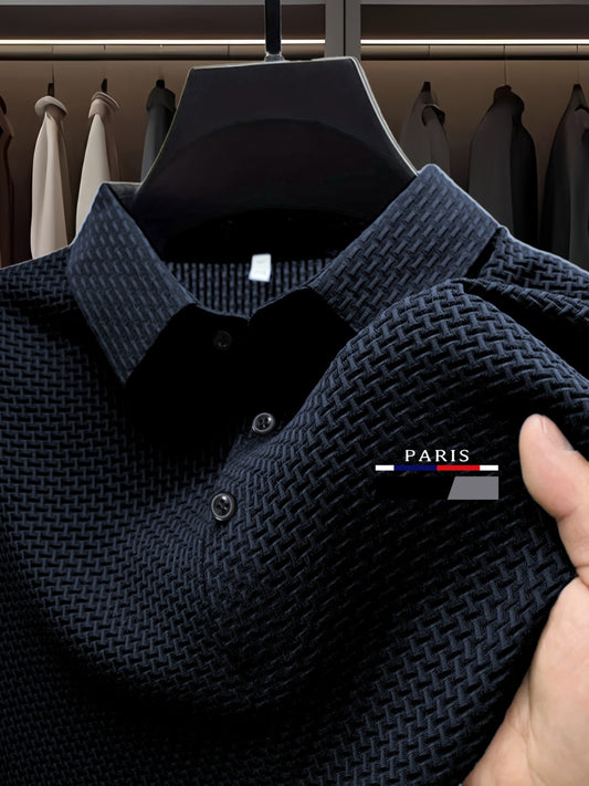 New Arrival of Plus-Size Men'S Polo Shirts, Featuring Short Sleeves And Classic Details Like a Collar And Buttons, Perfect for Casual Everyday Wear - ayq