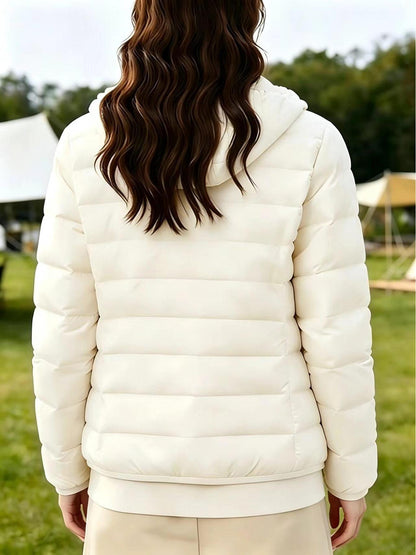 Trendy Women's Lightweight Hooded Jacket for Fall and Travel