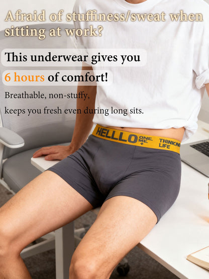 Men's 5-Pack U-Shape Pouch Boxer Briefs, Lightweight & Breathable