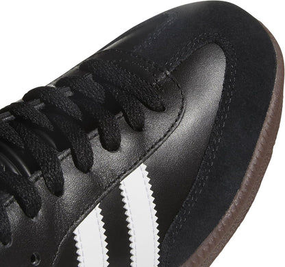 Men's Samba Classic Indoor Soccer Shoes Leather Upper