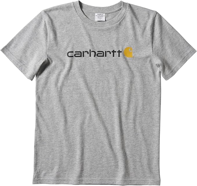 Carhartt Boys' Durable Cotton Logo T-Shirt