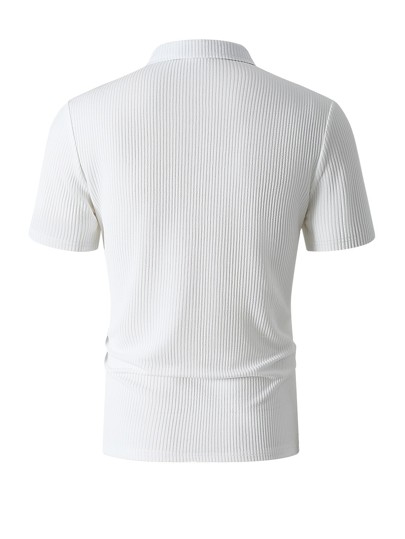 Men'S Summer Casual Short-Sleeve Outdoor Street Polo Shirt, Breathable And Comfortable T-Shirt - ayq