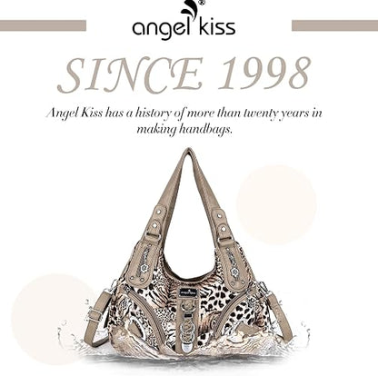 Angelkiss Large Women's Hobo Satchel Shoulder Bag
