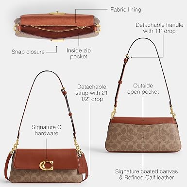 Women's Jet Shoulder Bag in Refined Calf Leather