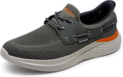 Skechers Mens Lawson Parasail Slip-On Boat Shoes