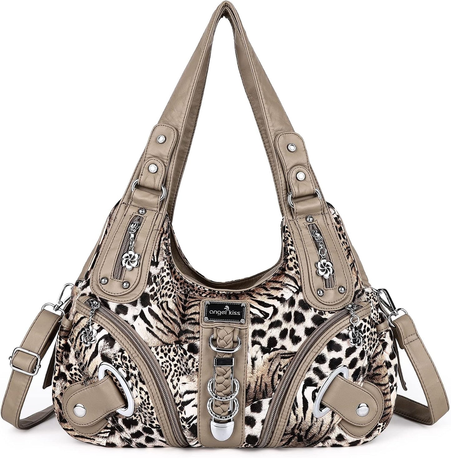 Angelkiss Large Women's Hobo Satchel Shoulder Bag