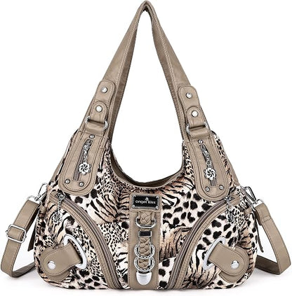 Angelkiss Large Women's Hobo Satchel Shoulder Bag