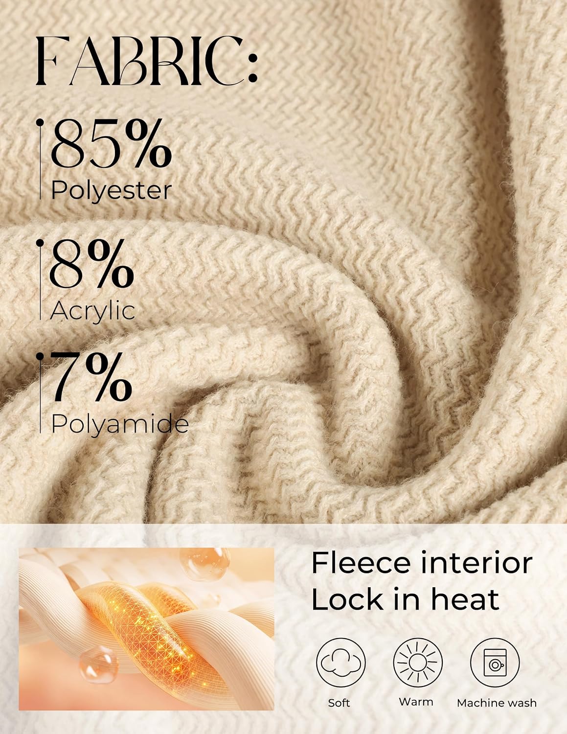 Men's Casual Crewneck Pullover Knit Sweater