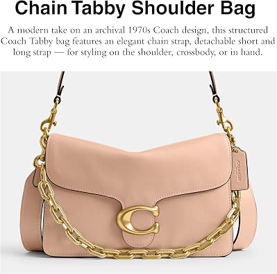 Coach Tabby Chain Shoulder Bag for Women