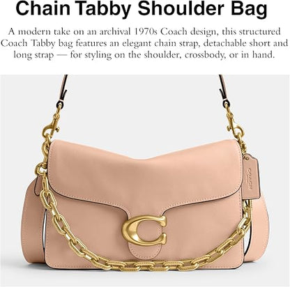 Coach Tabby Chain Shoulder Bag for Women