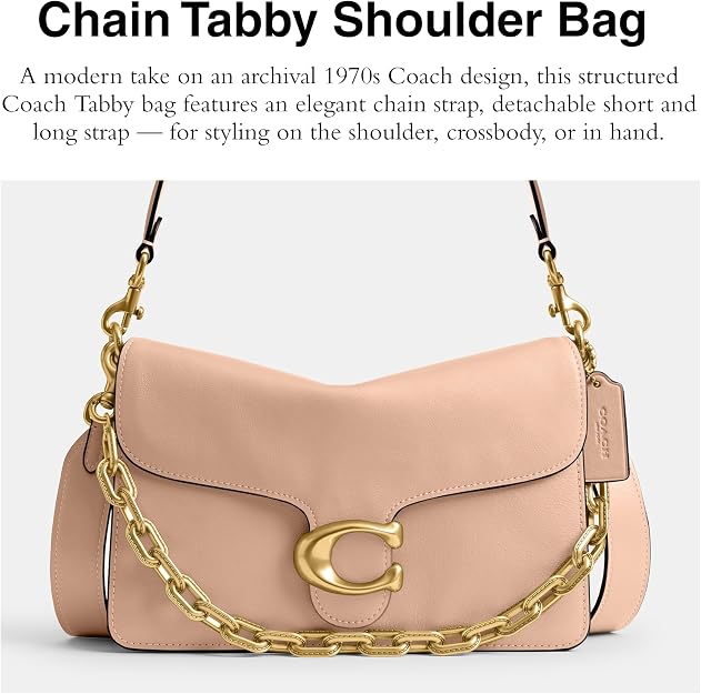 Coach Tabby Chain Shoulder Bag for Women