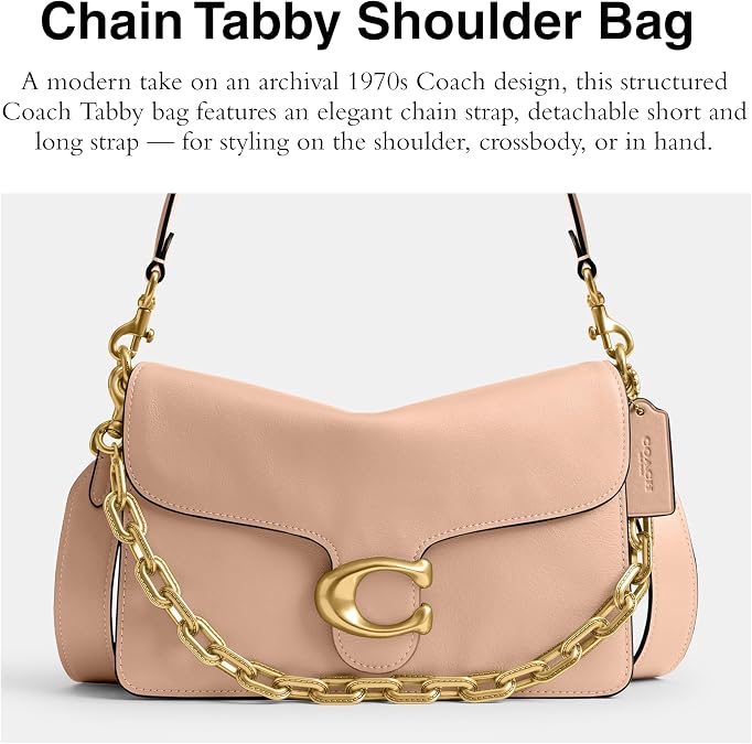 Coach Tabby Chain Shoulder Bag for Women