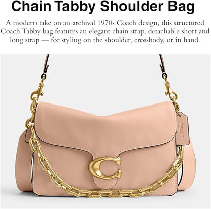 Coach Tabby Chain Shoulder Bag for Women
