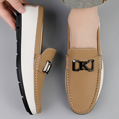 Men's Soft Slip-On Casual Shoes - Breathable Non-Slip Sole