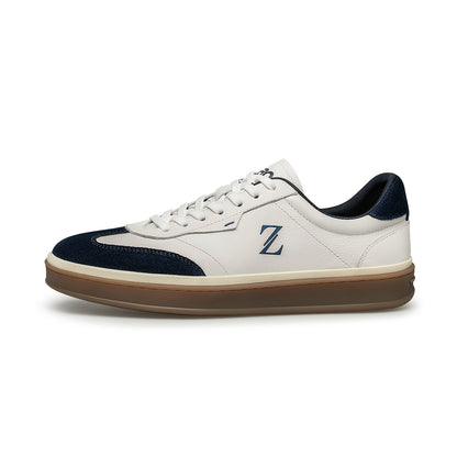 ZRO Men's Premium Leather Casual Sneakers for Spring/Fall