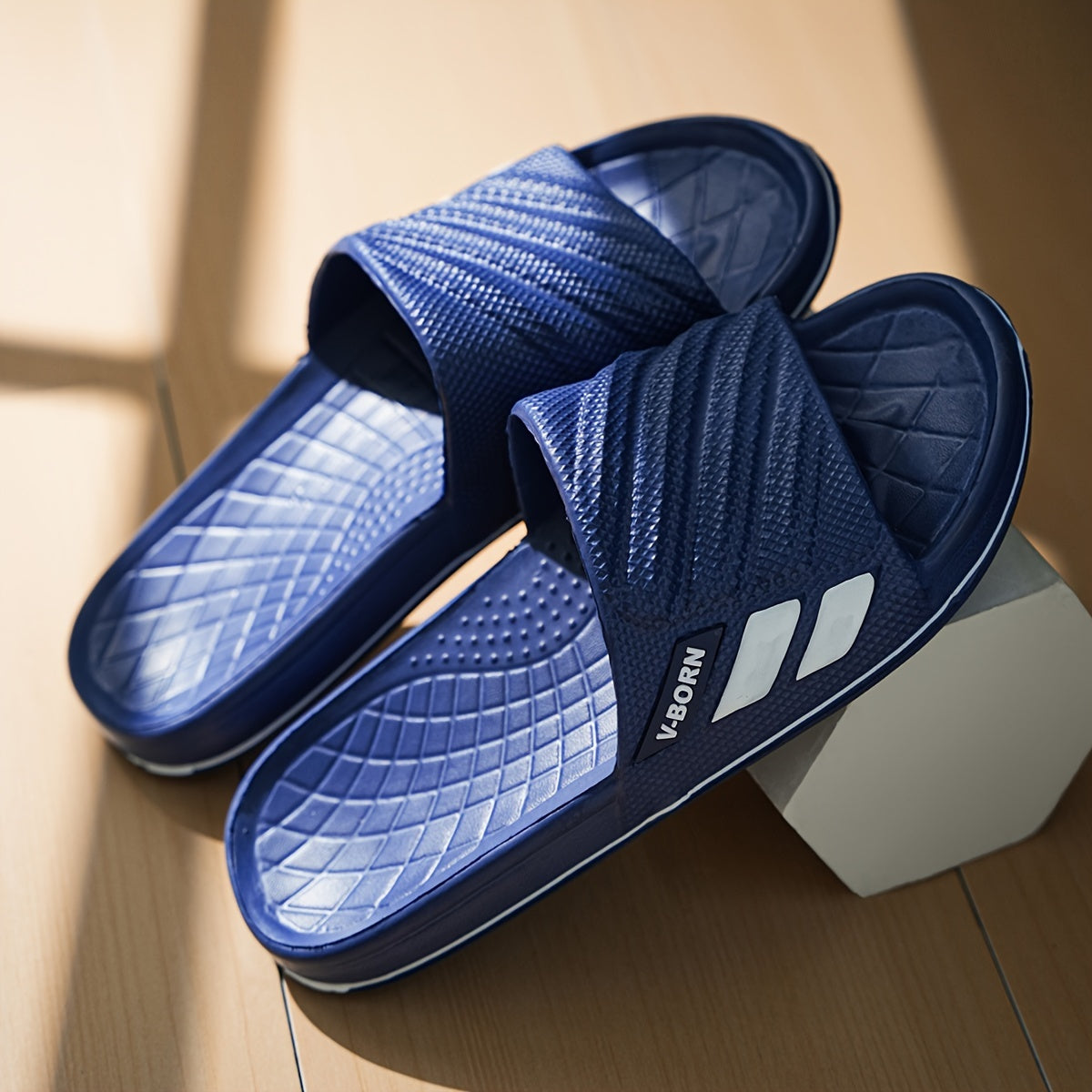 Unisex Casual EVA Slip-On Home Bathroom Slippers
